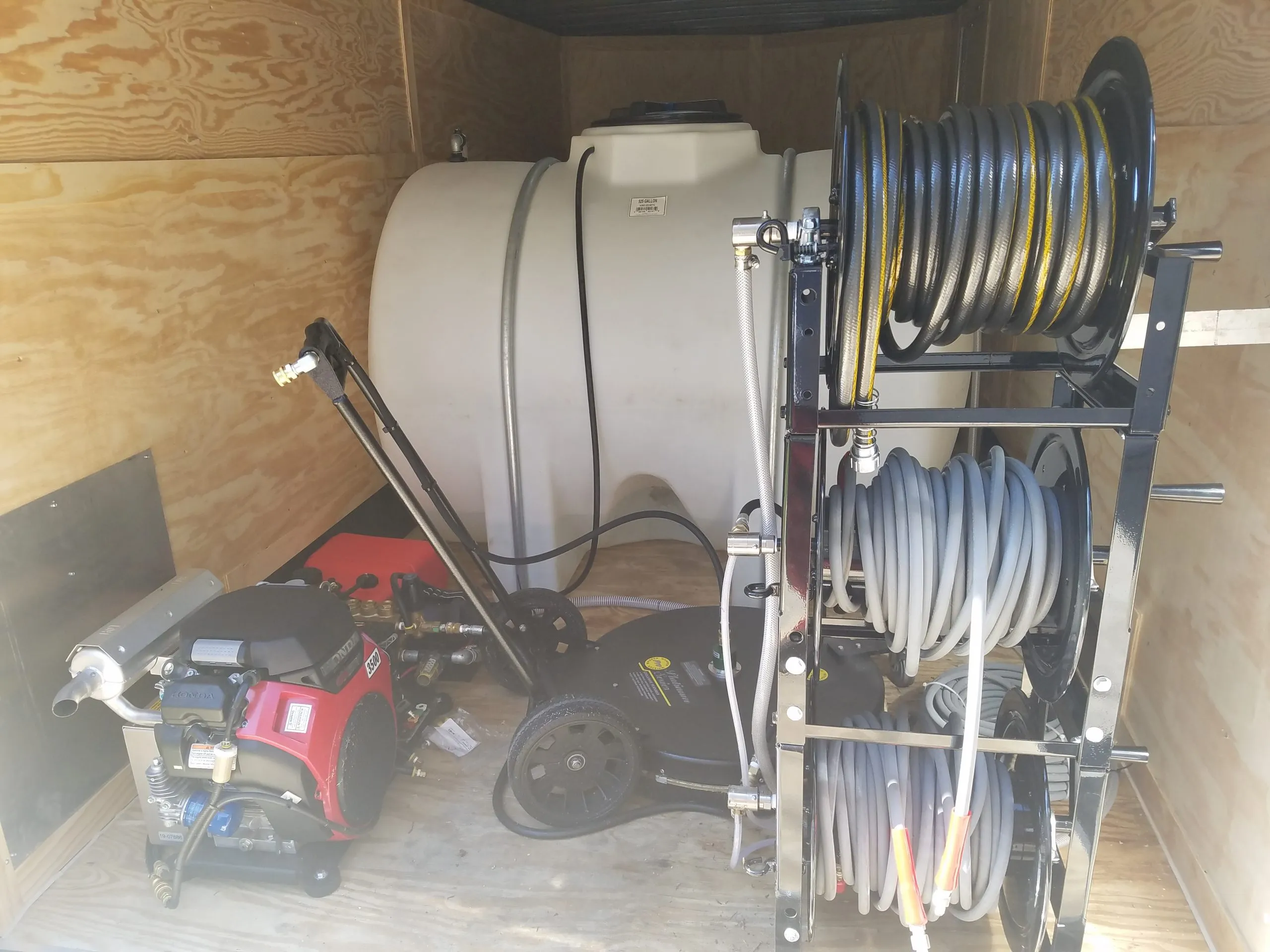 16′ Trailer Setup
